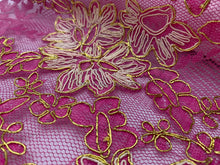 Load image into Gallery viewer, FS-70751G4 - Taiwan Heavy Metallic Cord Lace (3 Colours)
