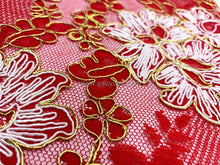 Load image into Gallery viewer, FS-70751G4 - Taiwan Heavy Metallic Cord Lace (3 Colours)
