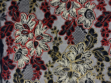 Load image into Gallery viewer, FS-70751G4 - Taiwan Heavy Metallic Cord Lace (3 Colours)

