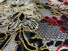 Load image into Gallery viewer, FS-70751G4 - Taiwan Heavy Metallic Cord Lace (3 Colours)
