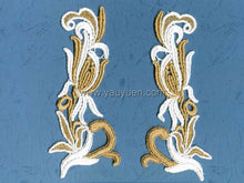 Load image into Gallery viewer, FS-32214/FS-73499 - Guipure Motif Lace - Pair (4 colours)
