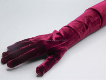 將圖片載入圖庫檢視器 FS-95117 - 19 inches Spandex Velvet Gloves (3 Colours)
