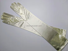 Load image into Gallery viewer, FS-9730 - 19 inches Plain Satin Bridal Gloves (8 colours)
