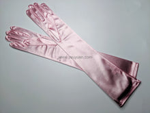 Load image into Gallery viewer, FS-9730 - 19 inches Plain Satin Bridal Gloves (8 colours)
