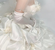 Load image into Gallery viewer, FS-9730 - 19 inches Plain Satin Bridal Gloves (8 colours)
