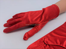 Load image into Gallery viewer, FS-9730 - 9 inches Plain Satin Bridal Gloves (12 colours)
