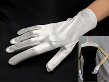 將圖片載入圖庫檢視器 FS-9730 - 9 inches Plain Satin Bridal Gloves (12 colours)
