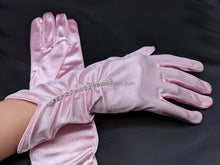 Load image into Gallery viewer, FS-9783 - 11 inches Back Strass Satin Bridal Gloves (14 colours)
