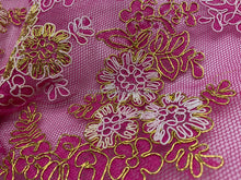 Load image into Gallery viewer, FS-H003G4 - Taiwan Heavy Metallic Cord Lace (2 Colours)
