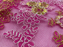 Load image into Gallery viewer, FS-H003G4 - Taiwan Heavy Metallic Cord Lace (2 Colours)
