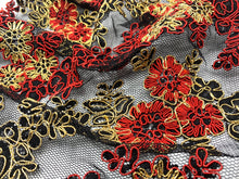Load image into Gallery viewer, FS-H003G4 - Taiwan Heavy Metallic Cord Lace (2 Colours)
