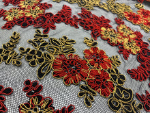 Load image into Gallery viewer, FS-H003G4 - Taiwan Heavy Metallic Cord Lace (2 Colours)
