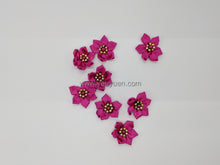 將圖片載入圖庫檢視器 3cm Satin Fabric Flower with Beads (4 Colours)
