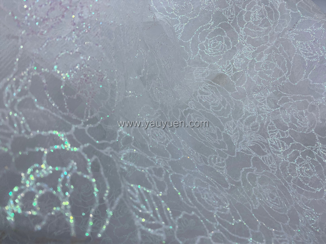 FS-09914 - Taiwan Sequined Tricot Fabric (2 Colours)