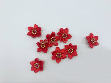 Load image into Gallery viewer, 3cm Satin Fabric Flower with Beads (4 Colours)
