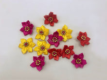 將圖片載入圖庫檢視器 3cm Satin Fabric Flower with Beads (4 Colours)
