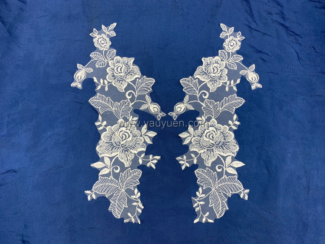 FS-S-42612 - Motif Lace - Pair (1 colour)